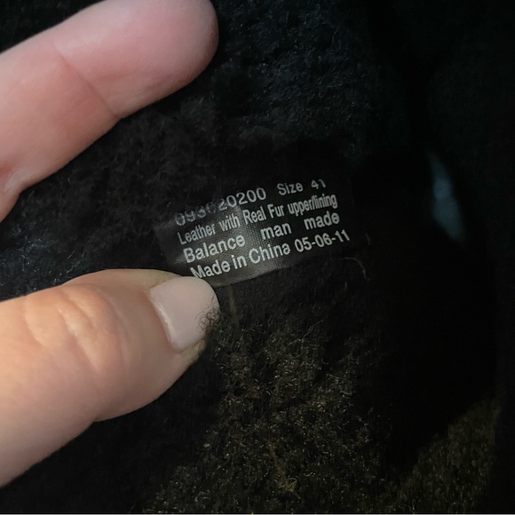 Dansko Black Fur-Lined Women's Clog Boots size 41 - Picture 6 of 6